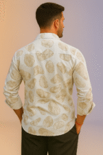 Sketch Stone – Stylish Men’s Shirt with Artistic Print