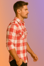 Ruddy Royale shirt – premium royal tone shirt by Young Forest for men.