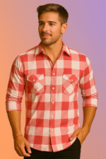 Ruddy Royale shirt – premium royal tone shirt by Young Forest for men.