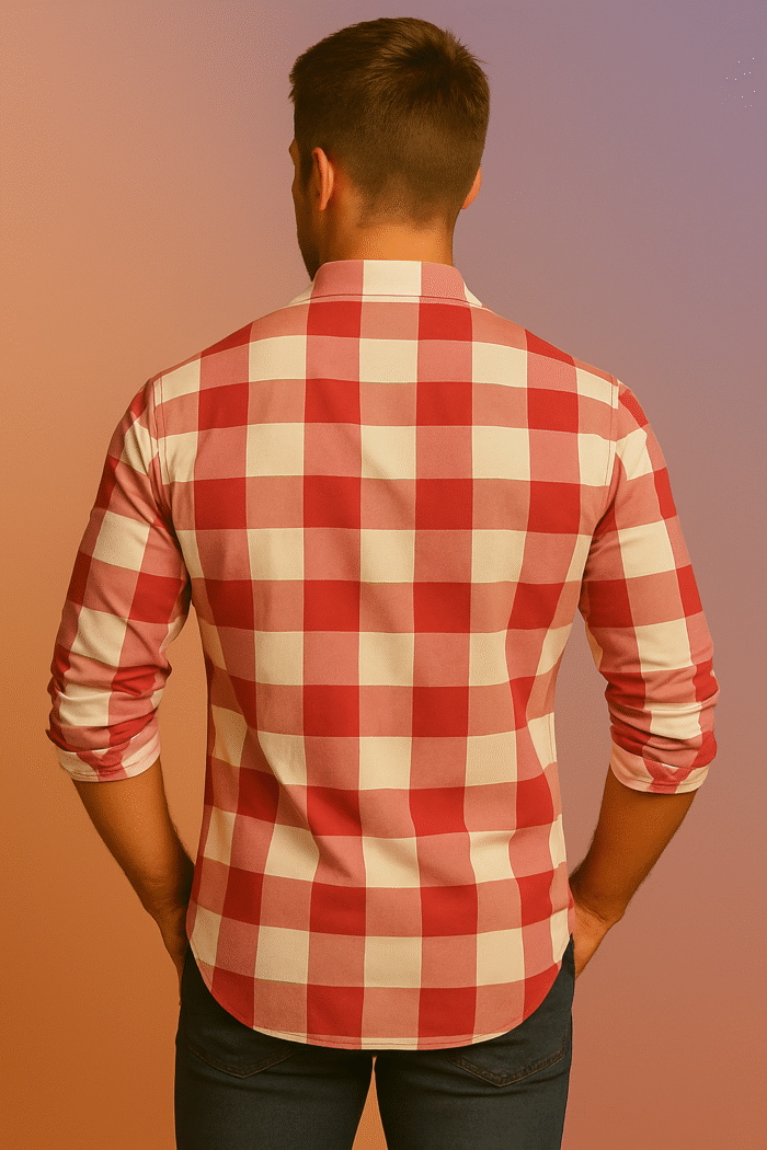 Ruddy Royale shirt – premium royal tone shirt by Young Forest for men.